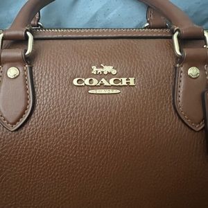 Coach Rowan Satchel - bought 6 months ago - hard to find brown color!